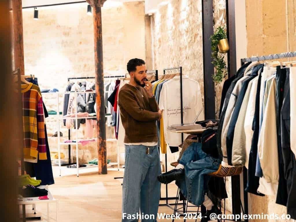 Passage fluide d’un modèle sur parquet noble à Events Paris Marais