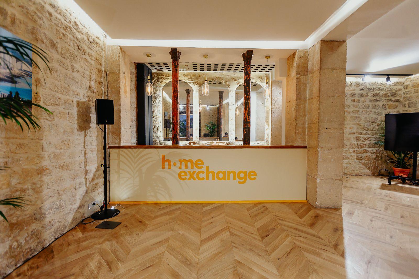 Éléments visuels et décor épuré à Events Paris Marais