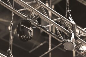 stainless, light, metal, ceiling, event, performance, concert, brown event, brown concert, brown metal, event, event, event, event, event